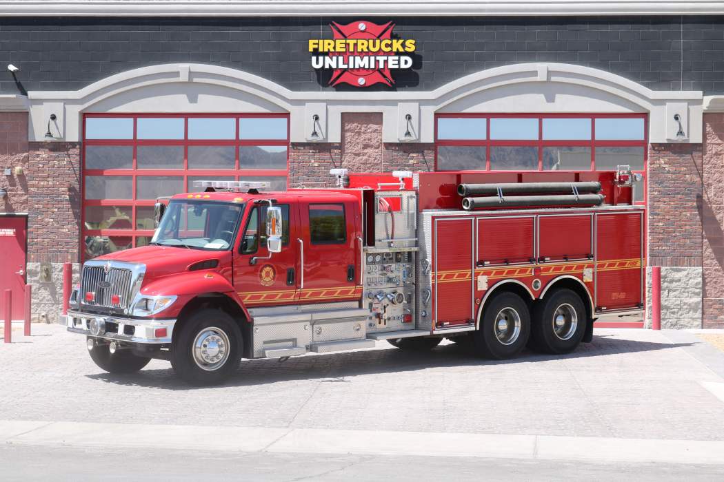 2615 Elko County Fire 2006 Pierce International PUmper Tanker Used